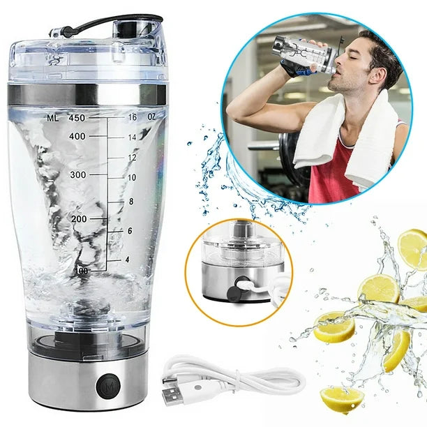 Electric Protein Mixer Shaker Bottle ||زجاجة خلط البروتين