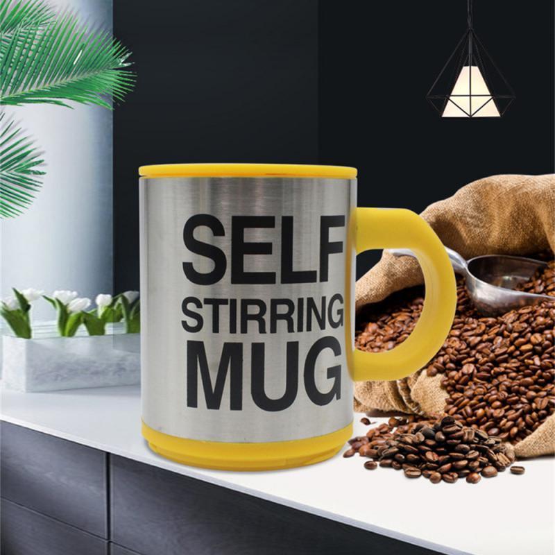 Stainless Self Stirring Coffee Tea Mug