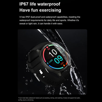 Smart watch with touch screen AnswerMake Call,waterproof