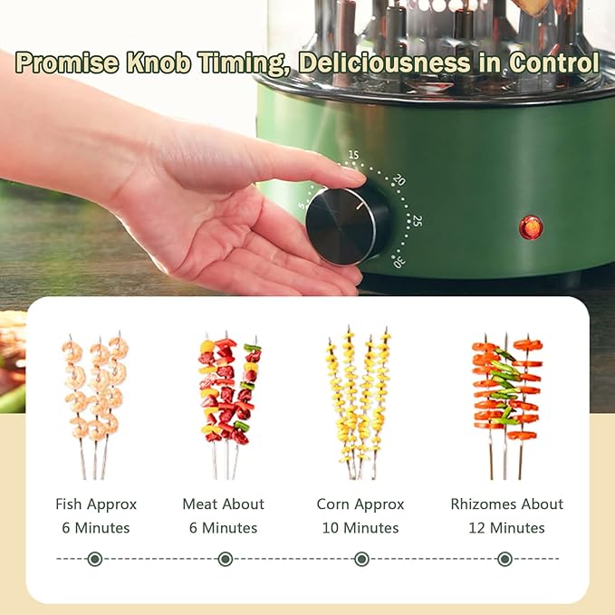 Electric Rotating Grill