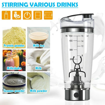 Electric Protein Mixer Shaker Bottle ||زجاجة خلط البروتين