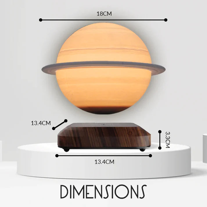 LED Levitating Saturn Floating Lamp, Decorative table lamps