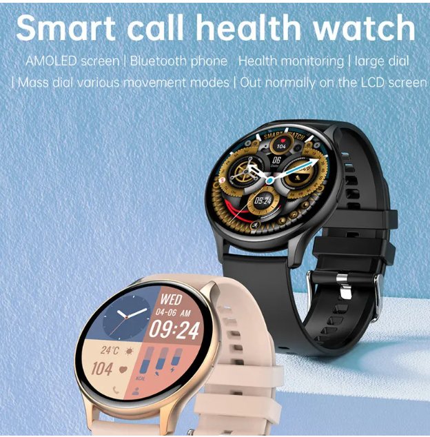 Smart watch with touch screen AnswerMake Call,waterproof