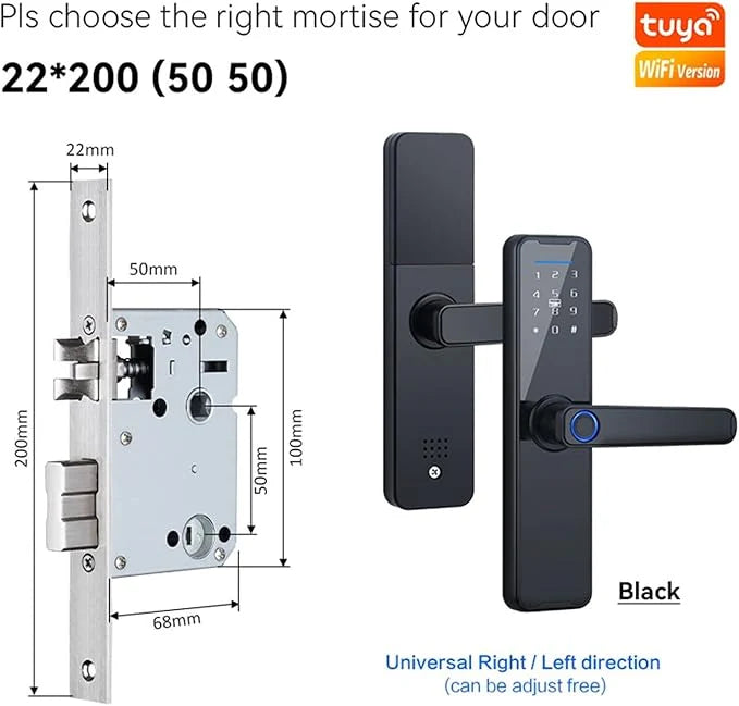 Digital Door Handle Lock