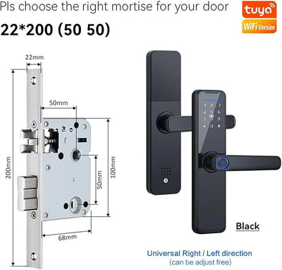 Digital Door Handle Lock