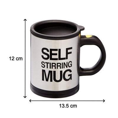 Stainless Self Stirring Coffee Tea Mug