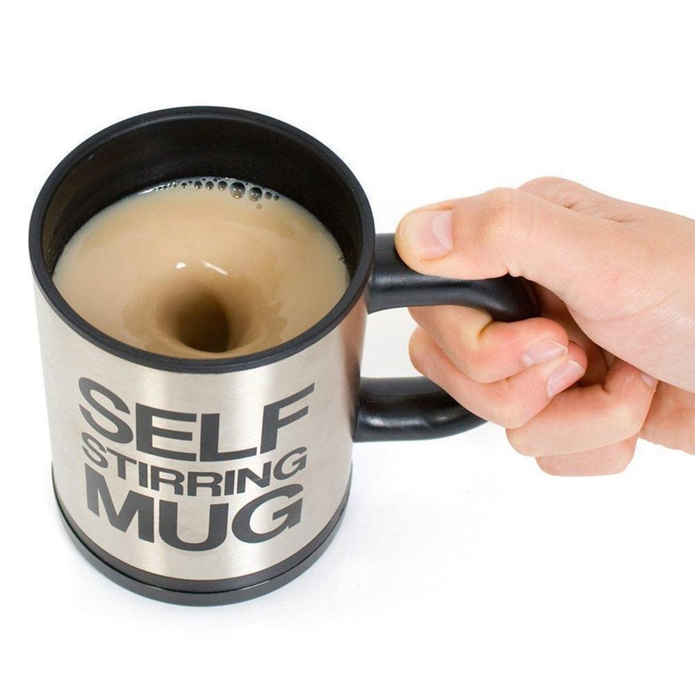 Stainless Self Stirring Coffee Tea Mug