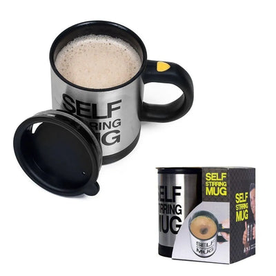 Stainless Self Stirring Coffee Tea Mug